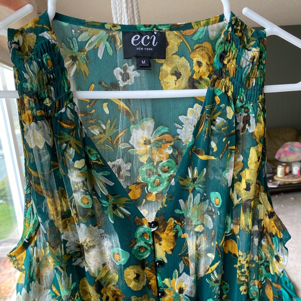 ECI Floral Maxi Dress